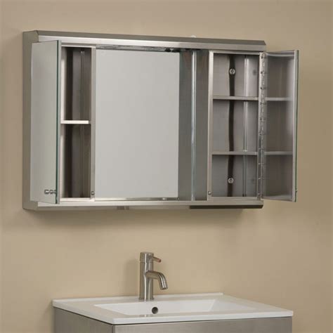 Stainless steel Lighted Medicine Cabinets 